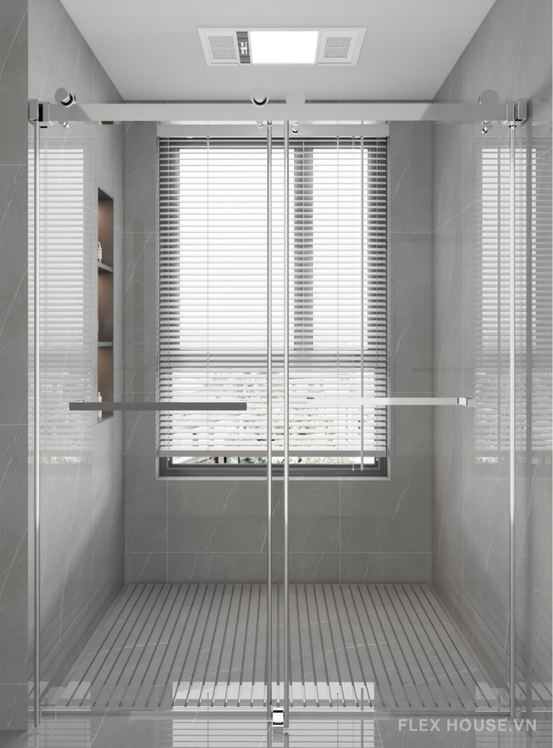 Phụ kiện cửa trượt kính nhà tắm KLC02
