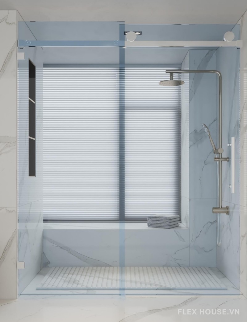 Phụ kiện cửa trượt kính nhà tắm KLC03