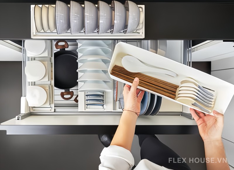 Rổ đựng bát đĩa DiningAgent Hafele 545.14.94
