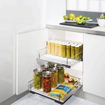 Rổ kéo lọt lòng cho tủ bếp dưới Hafele 540.26.667