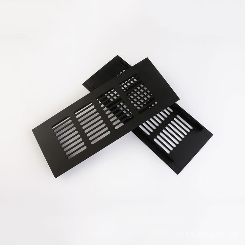 Tấm lưới tản nhiệt hợp kim nhôm màu đen PW8751
