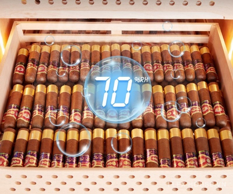 Tủ bảo quản cigar cảm ứng tiện dụng Afidano AFB6