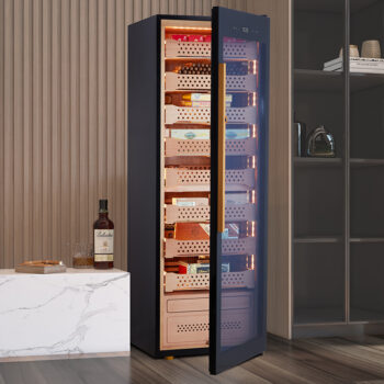 Tủ cigar dung tích lớn 9 tầng cao cấp Afidano AFB8