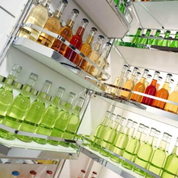 Tủ đồ khô 3 tầng Tandem Pantry Hafele 545.94.650