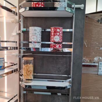 Tủ đồ khô 6 tầng Tandem Pantry Hafele 545.94.6