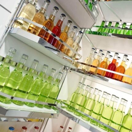 Tủ đồ khô 6 tầng Tandem Pantry Hafele 545.94.6