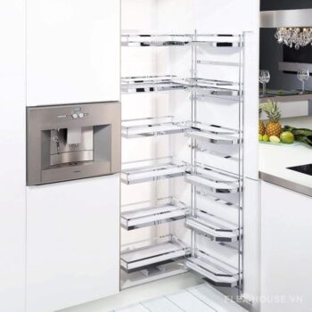 Tủ đồ khô 6 tầng Tandem Pantry Hafele 545.94.6