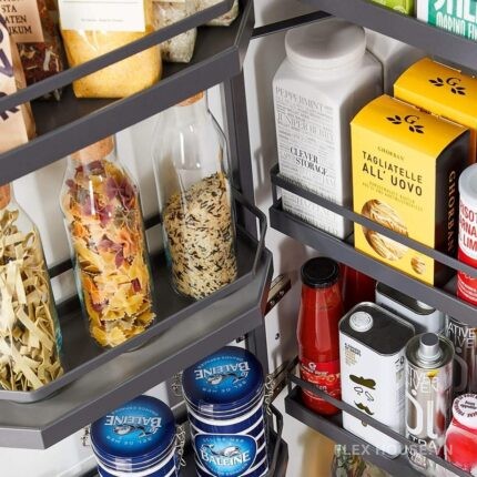 Tủ đồ khô Tandem Pantry 3 tầng Hafele 545.93.436