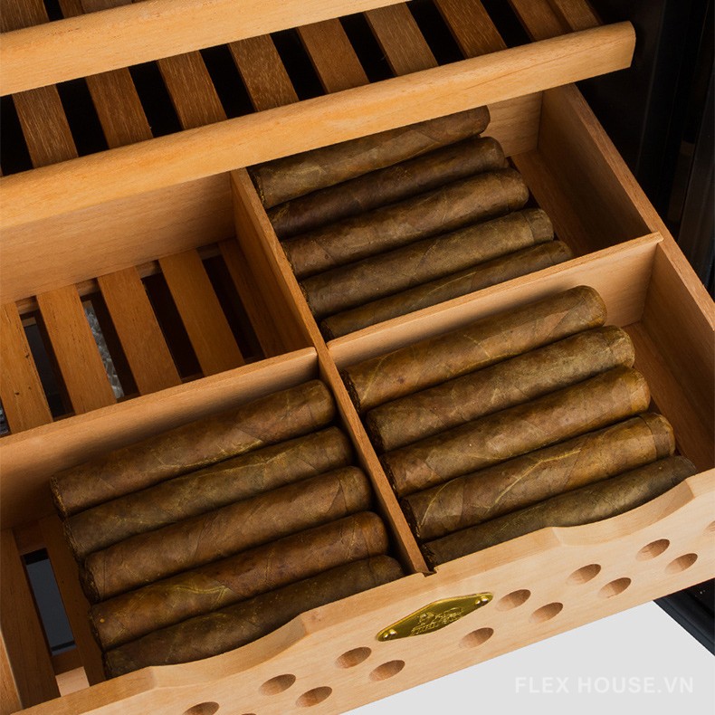 Tủ ủ cigar mini 400 điếu cao cấp LBS559