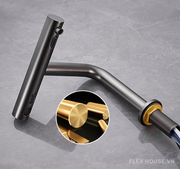 Vòi lavabo đồng thau cảm ứng tự động SX7057