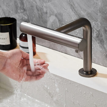 Vòi lavabo đồng thau cảm ứng tự động SX7057