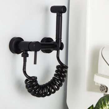 Vòi xịt vệ sinh gắn tường nóng lạnh tiện dụng WS5877