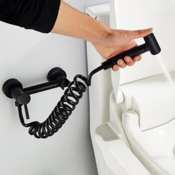 Vòi xịt vệ sinh gắn tường nóng lạnh tiện dụng WS5877