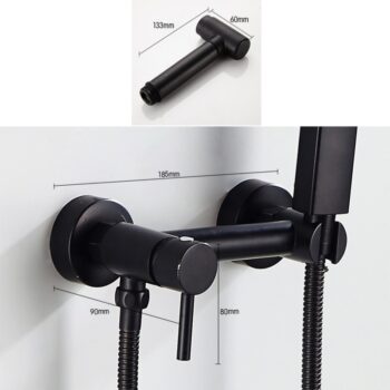 Vòi xịt vệ sinh gắn tường nóng lạnh tiện dụng WS5877