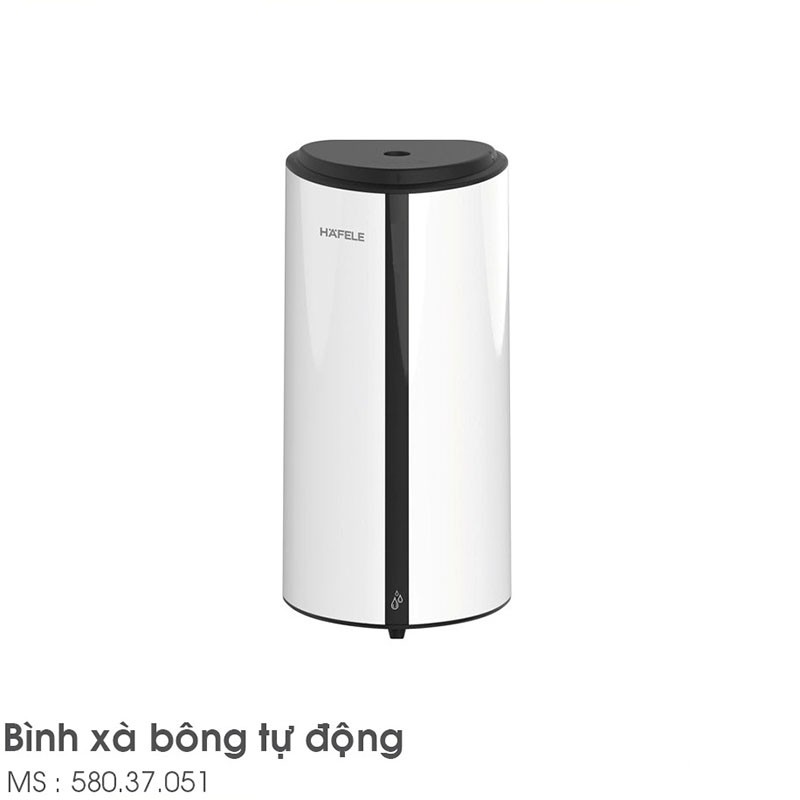 Bình đựng xà phòng treo tường tự động Hafele 580.37.051 5