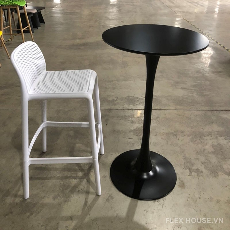 Chân bàn bar tulip đế tròn hiện đại ST1545H 8