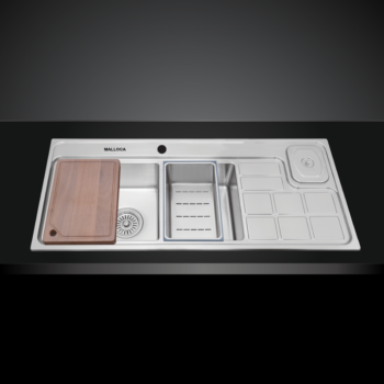 Chậu rửa bát inox cao cấp bán thủ công Malloca MS 8817 N