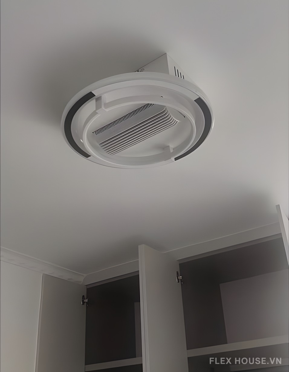 Đèn tròn decor phòng ngủ kết hợp quạt trần OTA41T 8