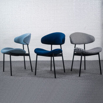 Ghế ăn Houndstooth đơn giản tinh tế LXY7812
