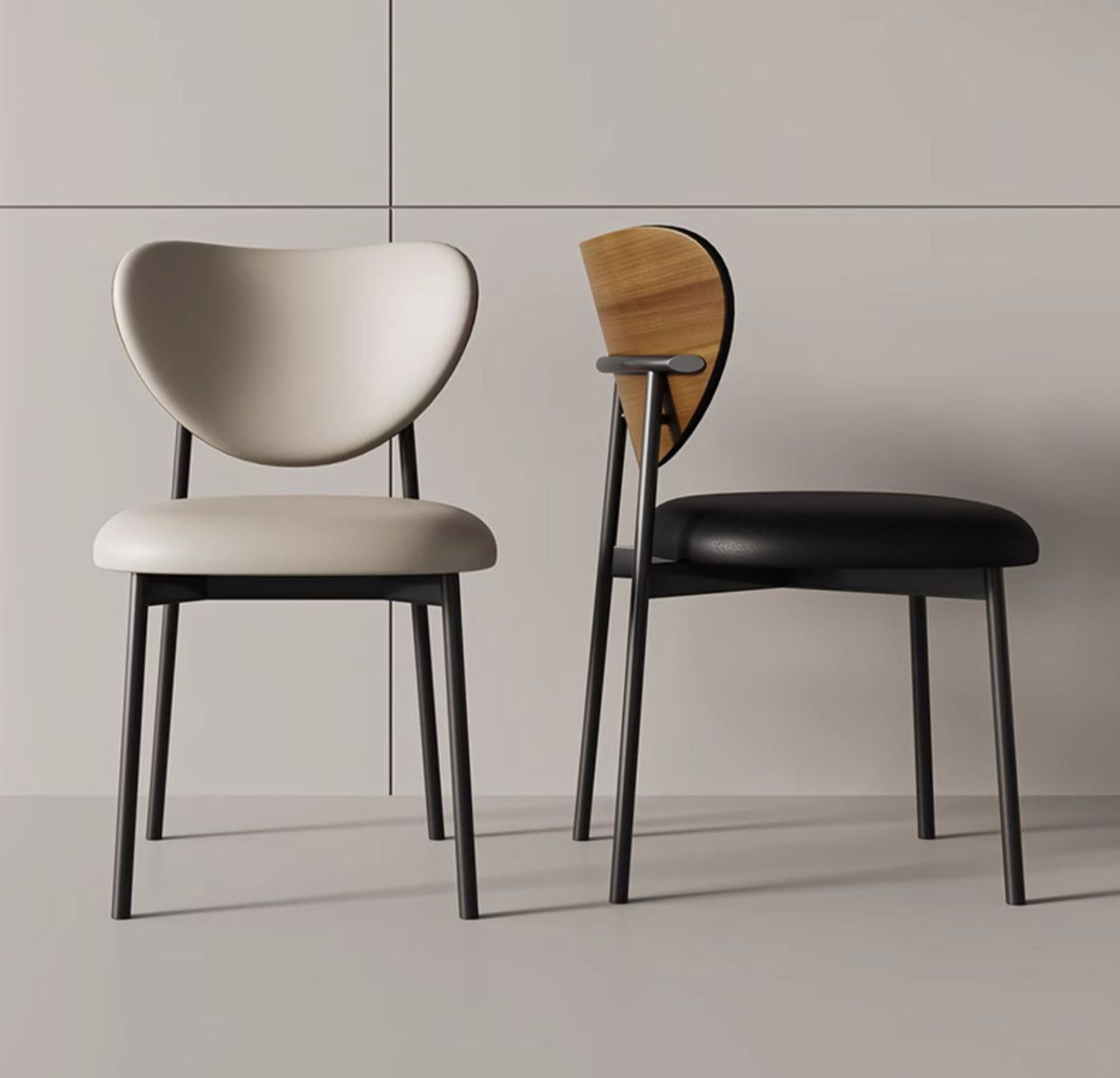 Ghế ăn gia đình Eames tinh tế kiểu Ý LXY8241 9