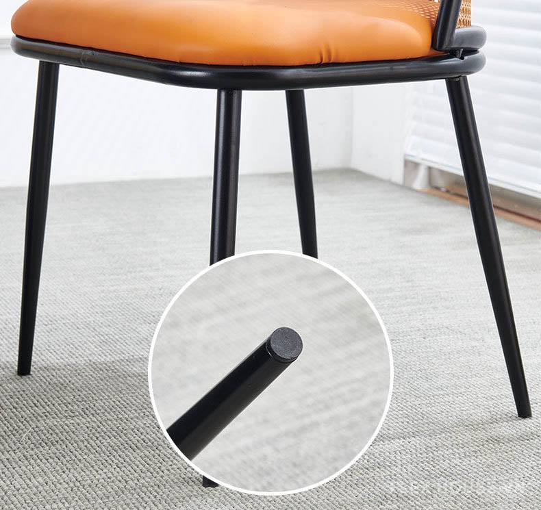 Ghế ăn gia đình lưng tựa giả mây thư giãn Bắc Âu LXY8074 13