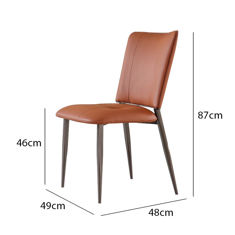 Ghế ăn nhà hàng bọc da sang trọng LXY8188