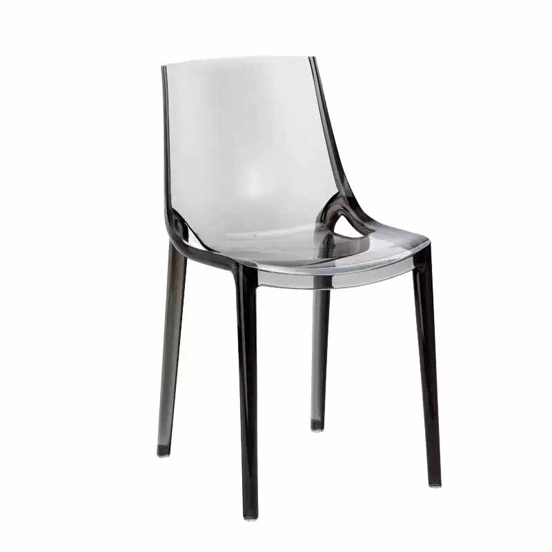 Ghế ăn nhựa Acrylic trong suốt nhiều màu ZW5837 10