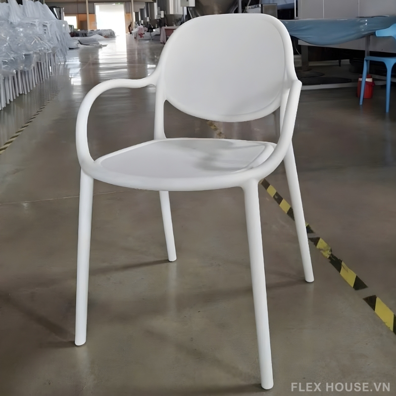 Ghế cafe ngoài trời nhựa đúc cao cấp nhiều màu ST3061 4 Ghế cafe ngoài trời nhựa đúc cao cấp nhiều màu ST3061 7