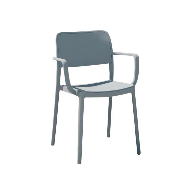Ghế tựa lưng nhựa quán cafe ngoài trời ST3054 4