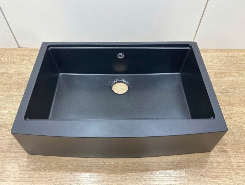 Chậu rửa bát âm bàn đá 1 hố KAFF GRANITE KF-3322QD 10 Chậu rửa bát âm bàn đá 1 hố KAFF GRANITE KF-3322QD 9