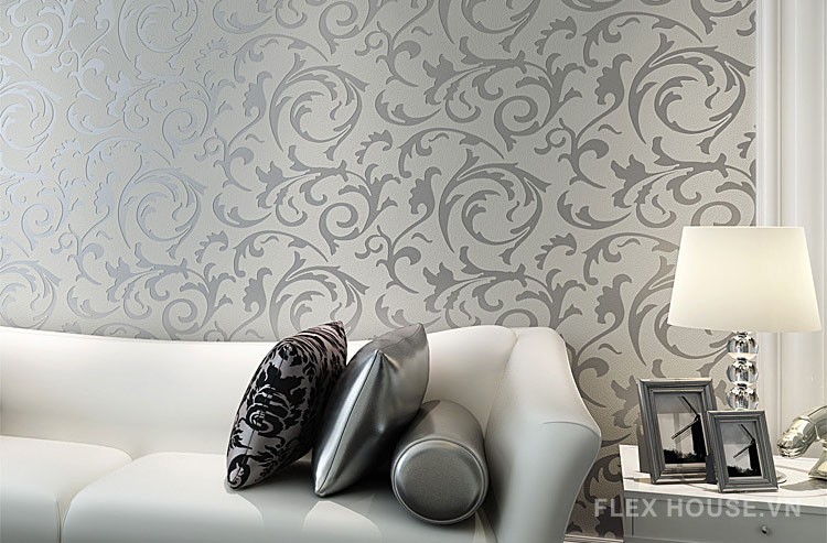 Giấy dán tường phòng ngủ 3D sang trọng SHY703 5