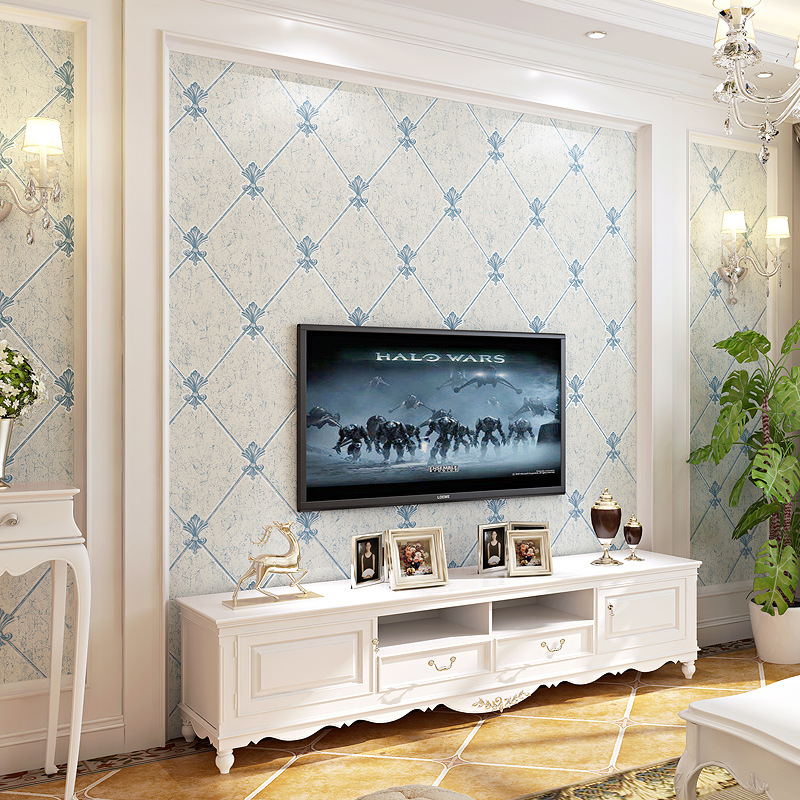 Giấy dán tường phòng ngủ tinh tế họa tiết nổi SHY003 12
