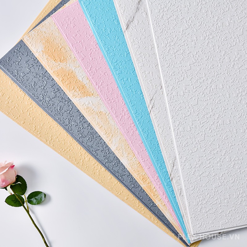 Giấy dán tường tự dính cho phòng khách tối giản SHY643 16
