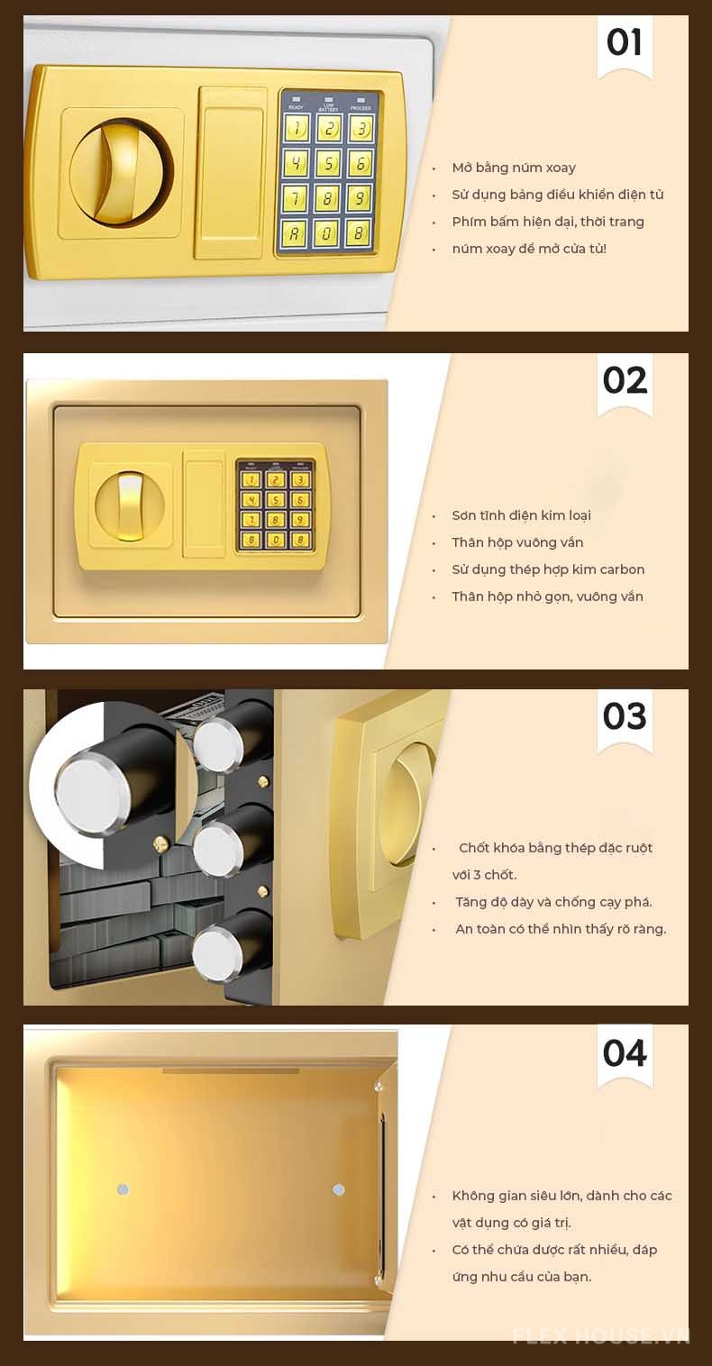Két sắt cao cấp bảo mật tối ưu cho gia đình DF8437 14