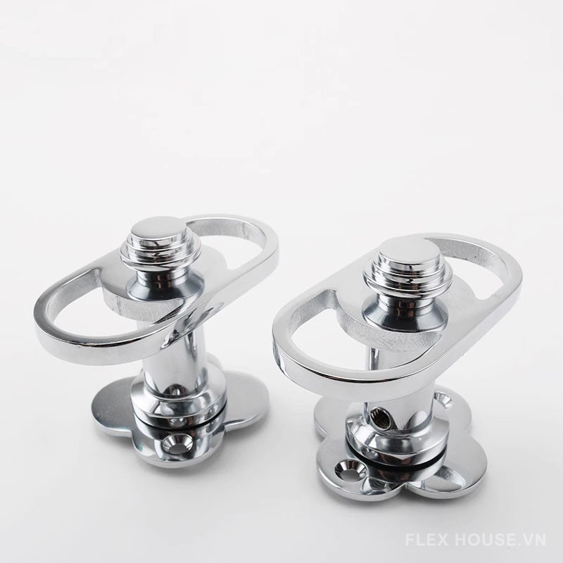 Khóa tay nắm oval đồng thau kiểu Pháp OVLI637 13