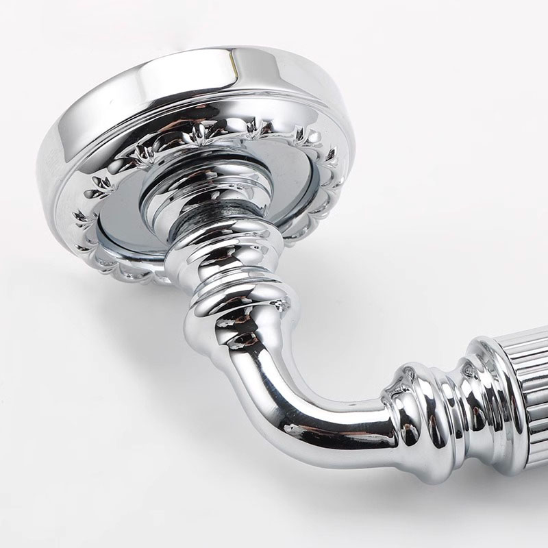 Khóa tay gạt bằng đồng mạ Chrome kiểu Pháp OVLI953 12