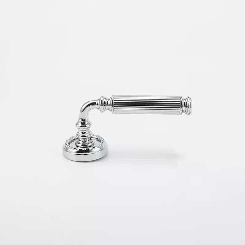 Khóa tay gạt bằng đồng mạ Chrome kiểu Pháp OVLI953 9