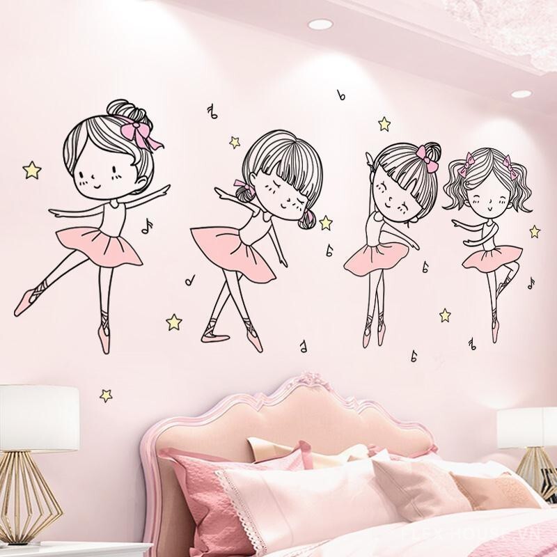 Mẫu giấy dán tường phòng trẻ em