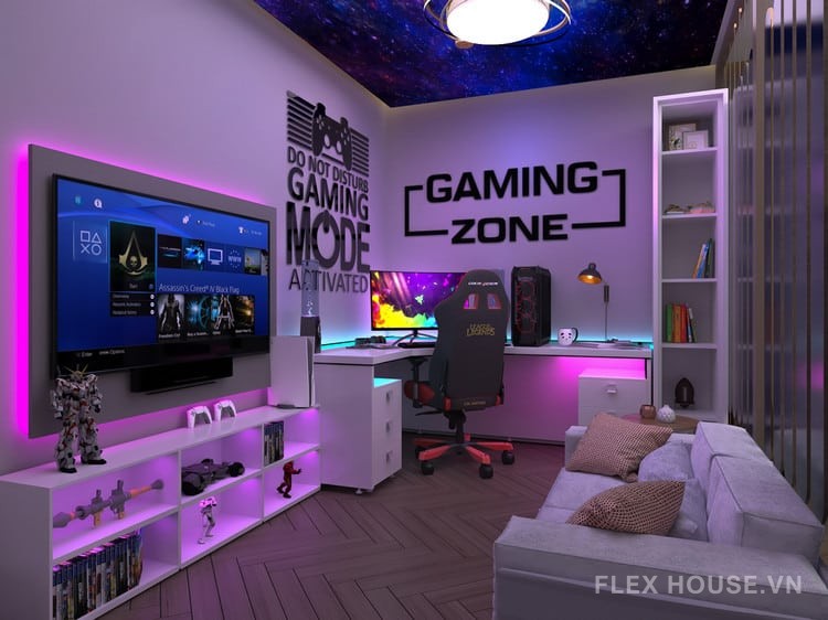 Bật mí lợi ích khi sở hữu phòng giải trí tại gia 17 Phòng game cực đẹp, cực chất tại nhà