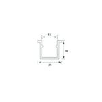 Ray dẫn hướng dưới cho cửa xếp Taura DL-V036