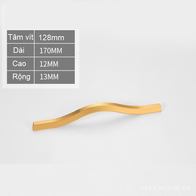 Tay nắm tủ tủ áo hợp kim nhôm cao cấp L5127 6