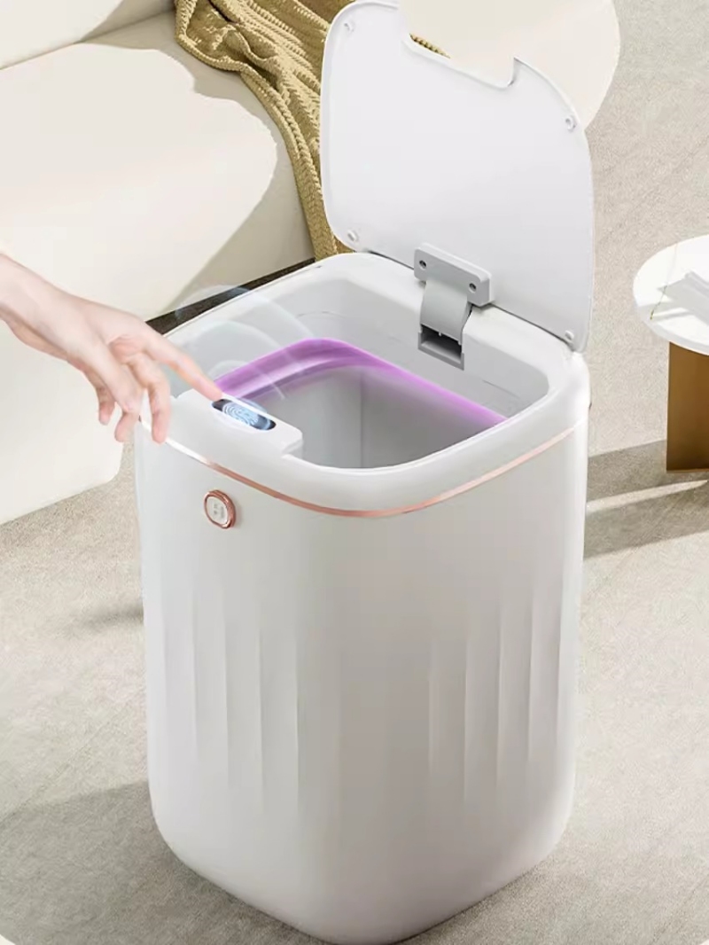 Review Thùng Rác Cảm Biến Thông Minh Tốt Nhất Hiện Nay 17 Thùng rác thông minh cảm biến FT6958-17