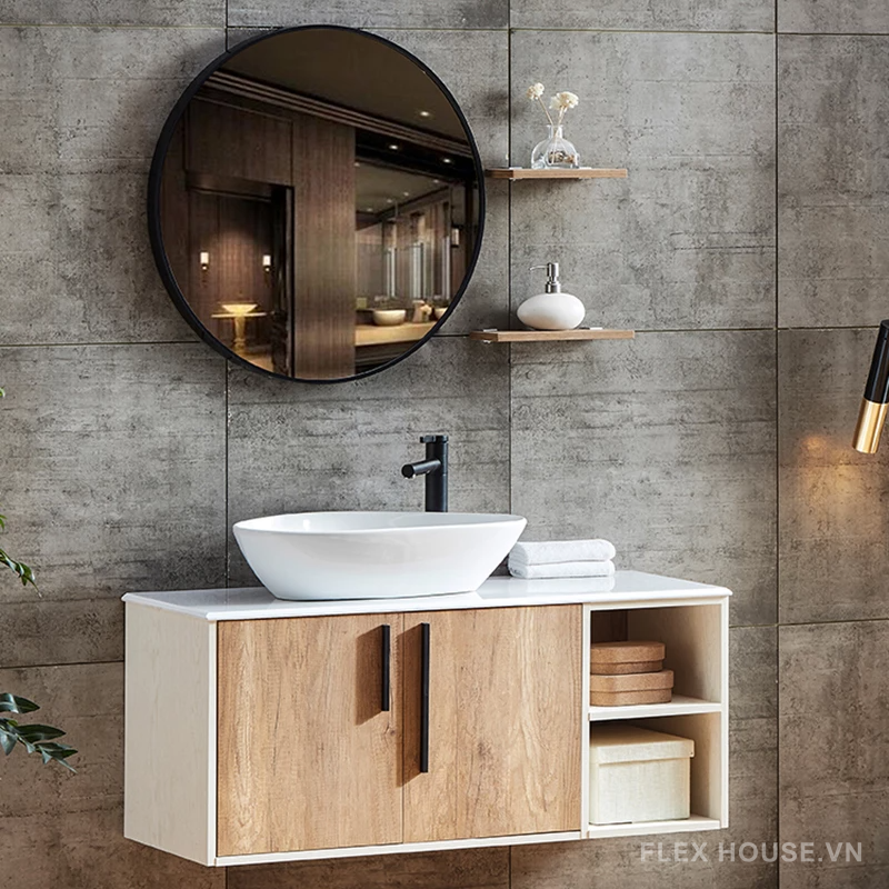 Tủ lavabo phòng tắm cao cấp