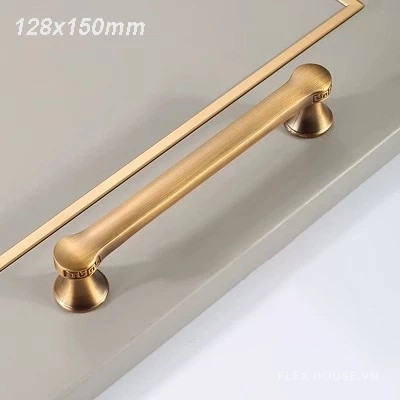 Tay nắm tủ hiện đại tối giản màu đồng đỏ WXH6700YB 11