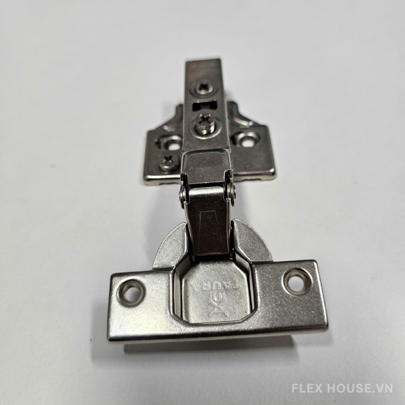 Bản lề trùm nửa giảm chấn 3 chiều Taura H105B