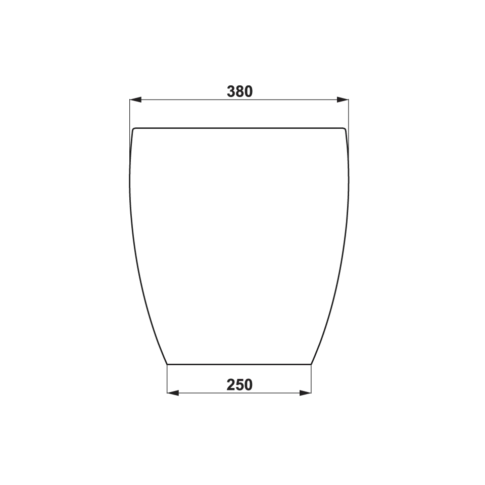 Bồn cầu đặt sàn Sapporo Hafele 588.79.411