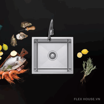 Chậu bếp Inox HS20-SSN1S50 Hafele 567.20.227