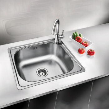 Chậu rửa chén Inox Plenta 6 Blanco 570.27.199
