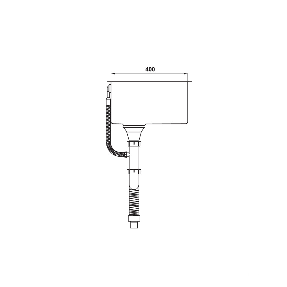 Chậu rửa Inox HS21-SSN2S90 Hafele 567.96.310