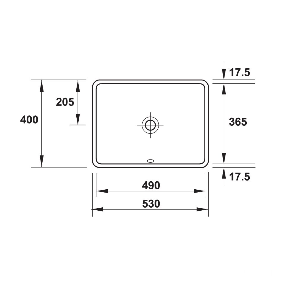 Chậu rửa Lavabo âm bàn Starck 3 Hafele 588.45.088
